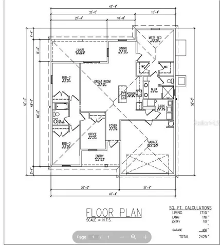 Builder Floor Plan