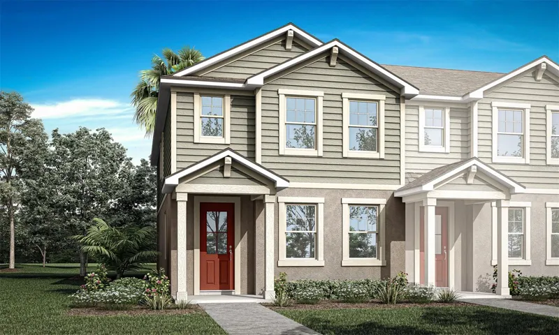 Meadowlark Landing - Catalina II Floorplan - Craftsman Elevation - Architect's Rendering