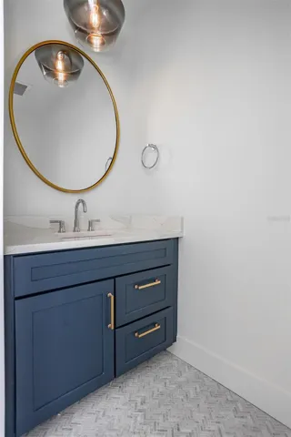 Rooftop bathroom