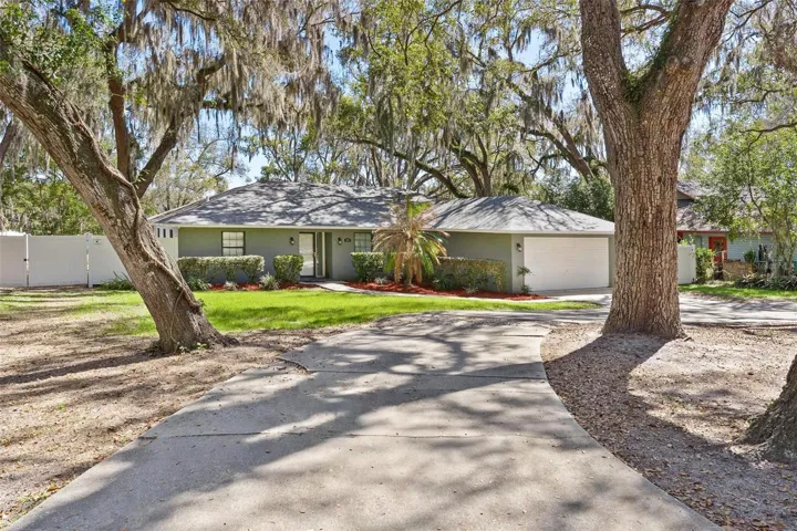 Front view of home