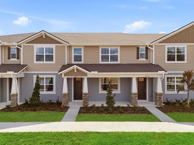Meridian Parks Lot 1012 Exterior - Aurora Floorplan - Craftsman Elevation
