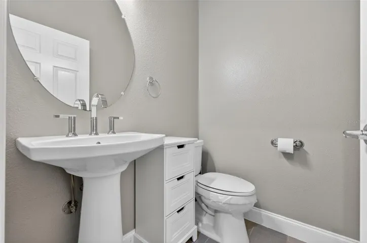 First Floor Half Bath for convenience
