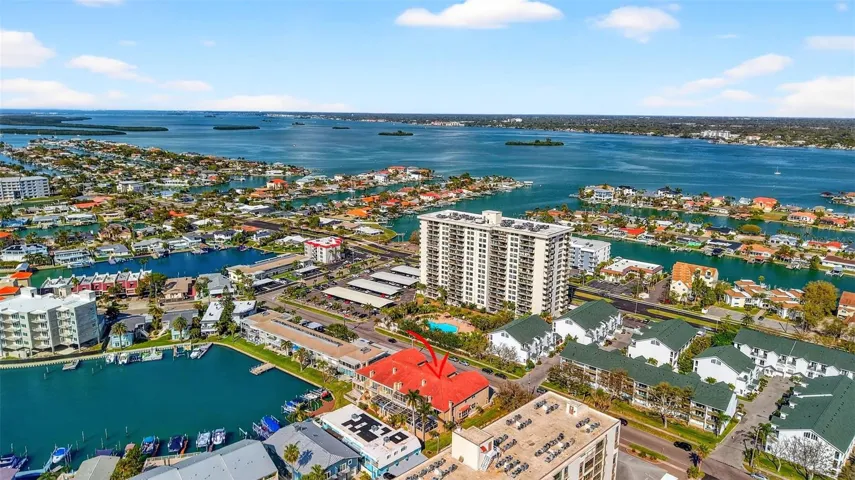 Aerial of home and area