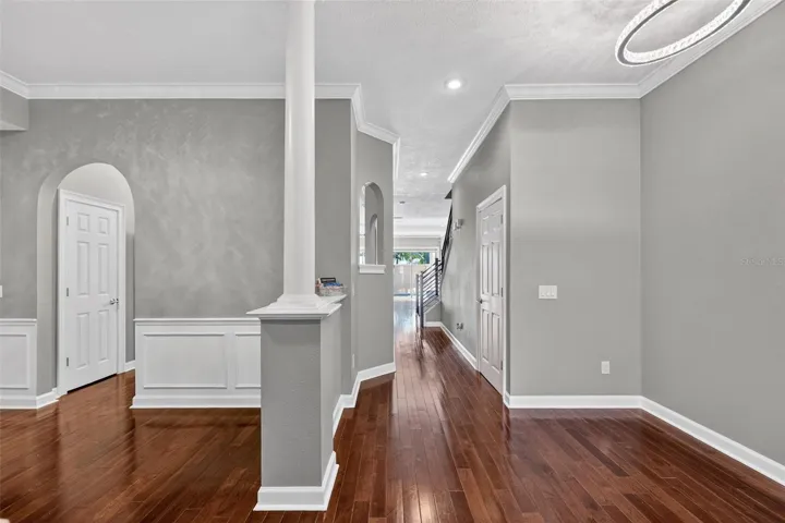Dining and Hallway view