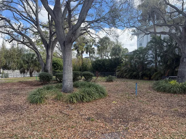 Level lot, huge oaks.  House was removed in 2025. Ready for new construction.