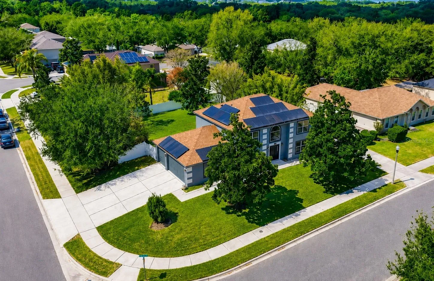 Aerial Front Elevation