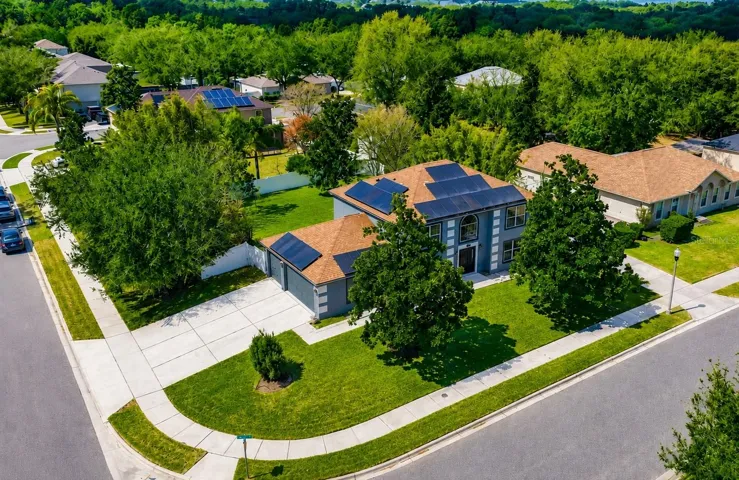 Aerial Front Elevation