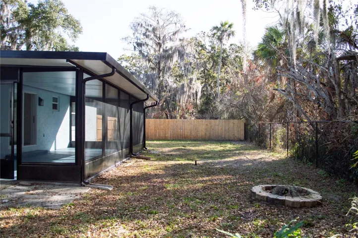 Back yard