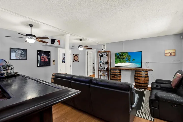 Converted Garage (Man Cave)