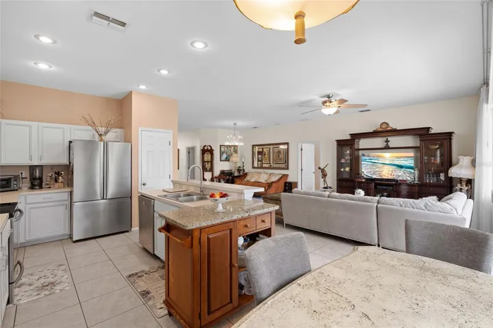 Kitchen with pantry closet