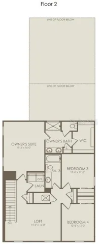 Floor Plan - Floor Two