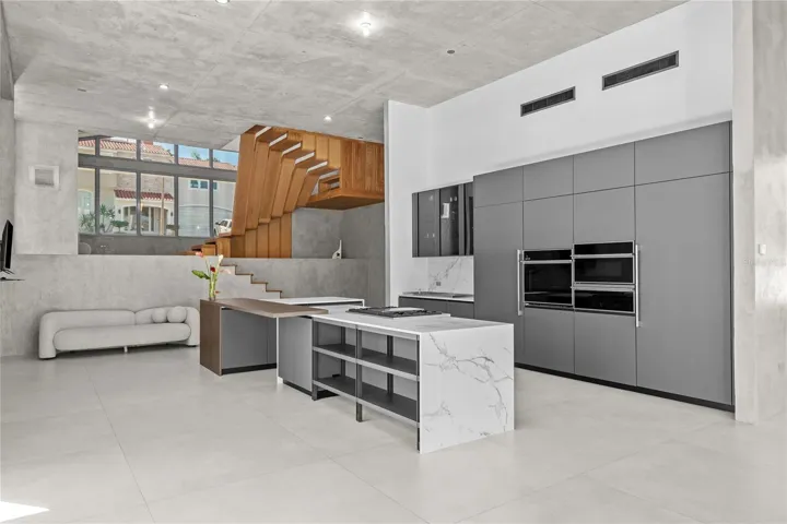 Kitchen interior view