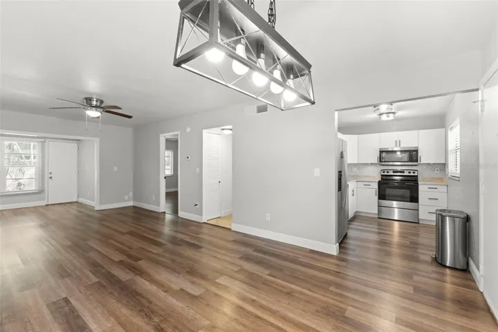 Luxury vinyl flooring throughout