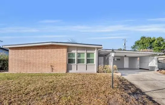 Mid-century modern home, 2 car carport