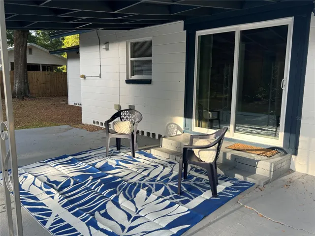 Wonderful outdoor Covered Patio for cookouts