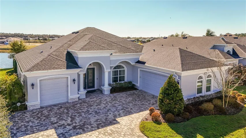 Front elevation of home