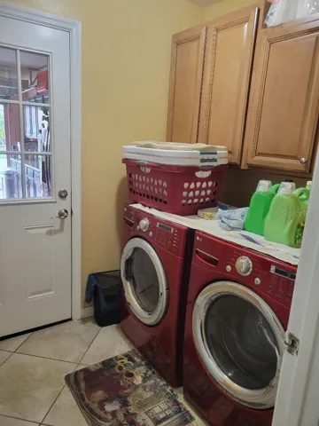 Laundry room from Garage