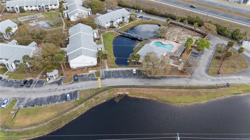 Aerial View of Community Amenities