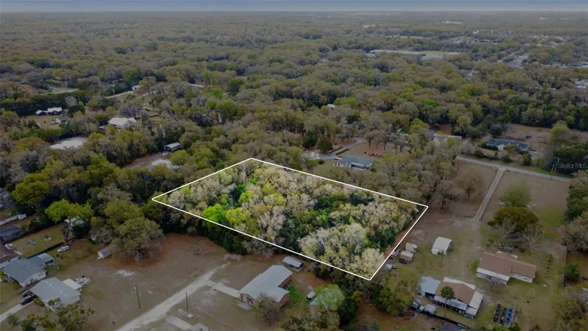 Property view from Azalea looking towards N Ridgewood Ave.