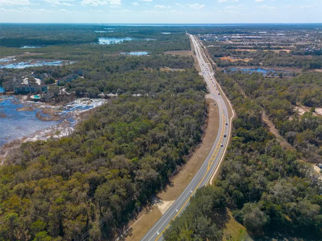 Veterans Memorial Parkway-south view towards Saxon Blvd
