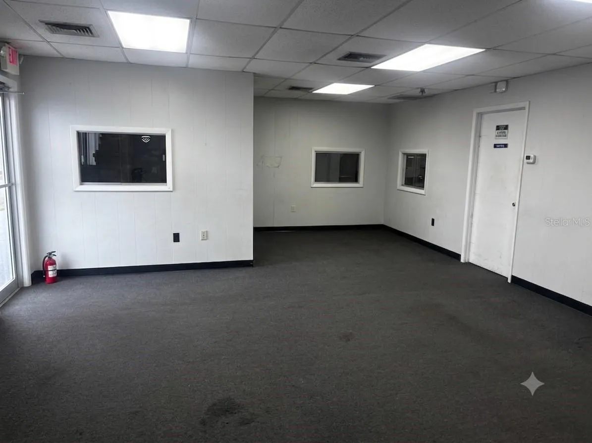 View of available office space.