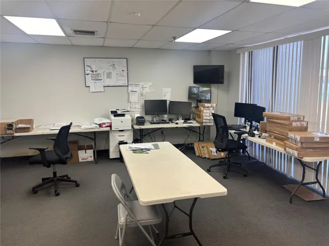 View of office space.