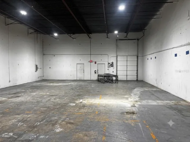 View of back door exit.