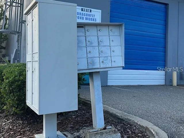 Each unit provided with private mailbox and package service.
