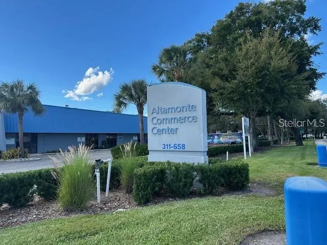 View of entrance toward the entire commercial multi-purpose units.