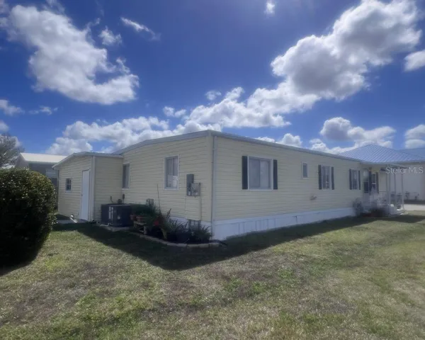 rear of home