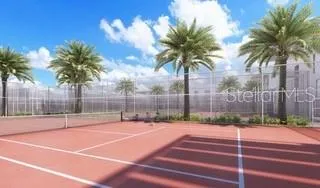 Builder Rendering of Outdoor Tennis Clay &amp; Hard Courts.  Pickleball and Padel Courts as well!!!