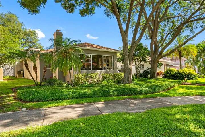 Beautiful home with professional landscaping