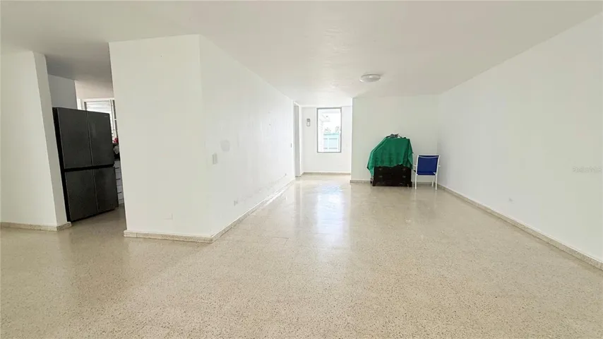 Spacious living and dining area
