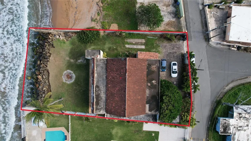 land lot aerial
