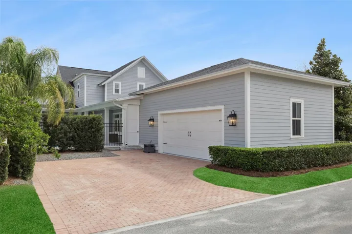Oversized 2 Car Garage with Room for a Golf Cart and Storage