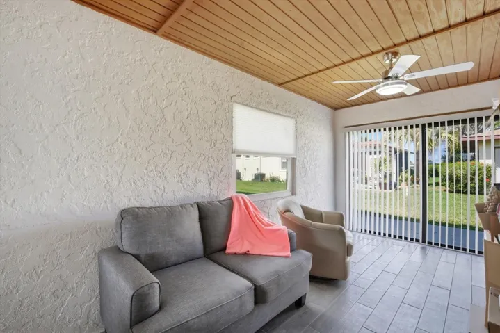 Florida Room Back Yard
