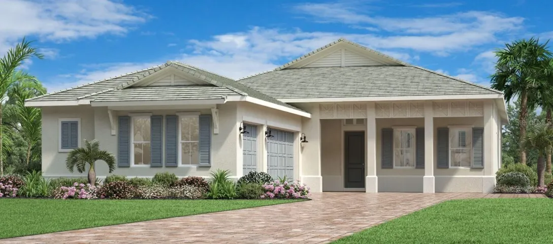 Artist's rendering of Avery Island Colonial