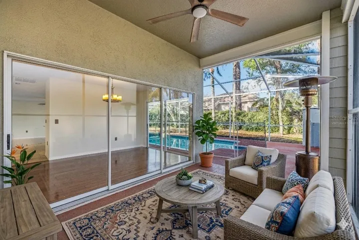 Covered Lanai - Virtually Staged