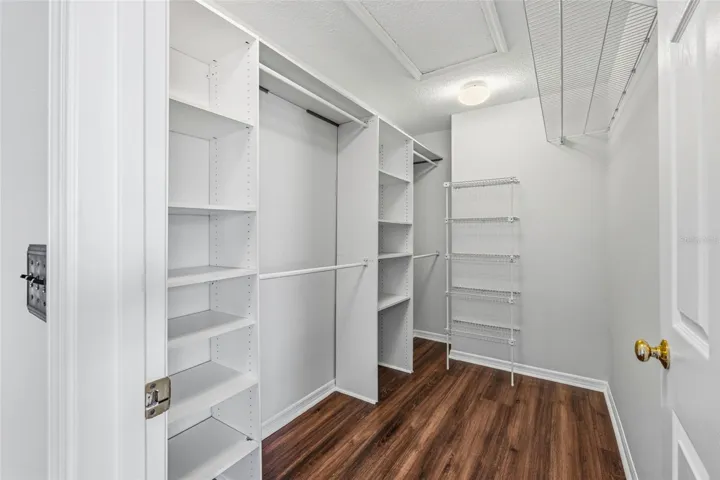 Main bedroom closet