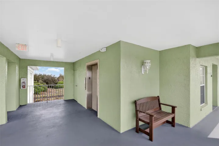 Nearby elevator