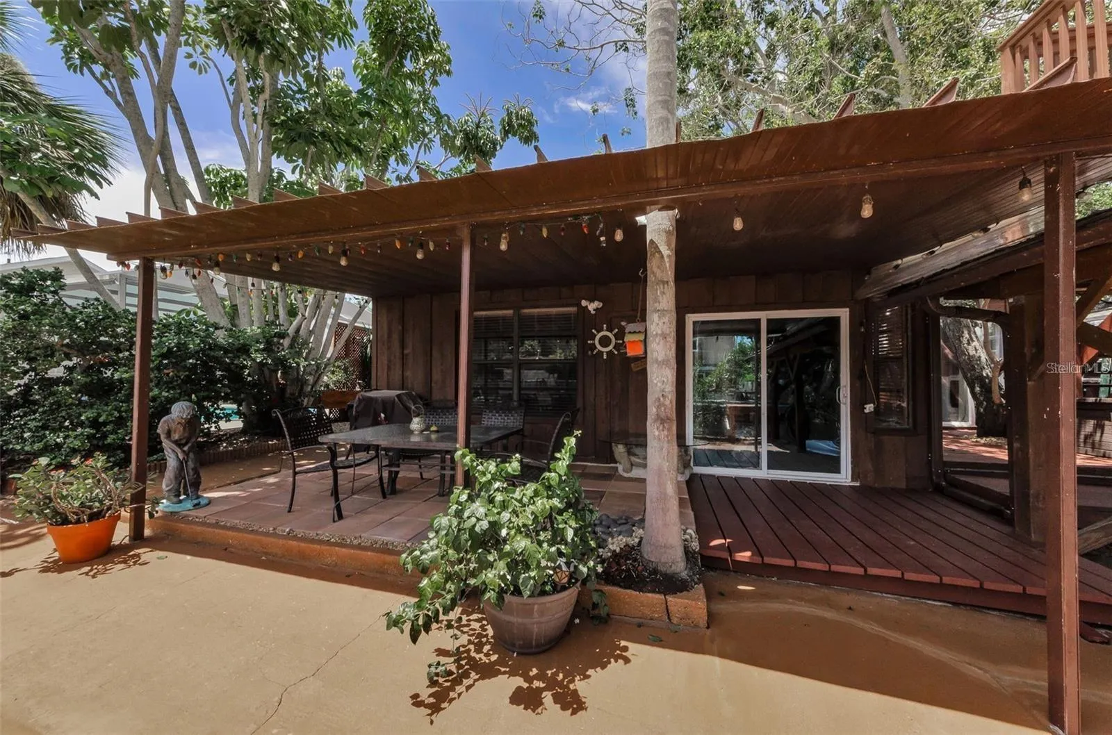 Rear Patio