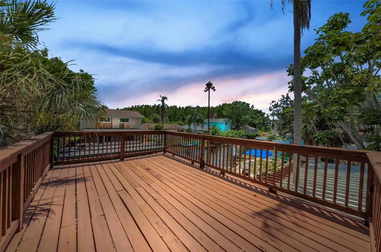 Upper Deck over boathouse