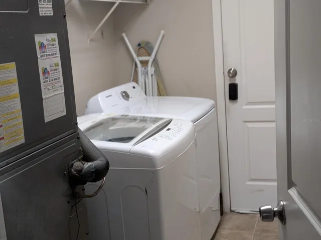 Laundry area