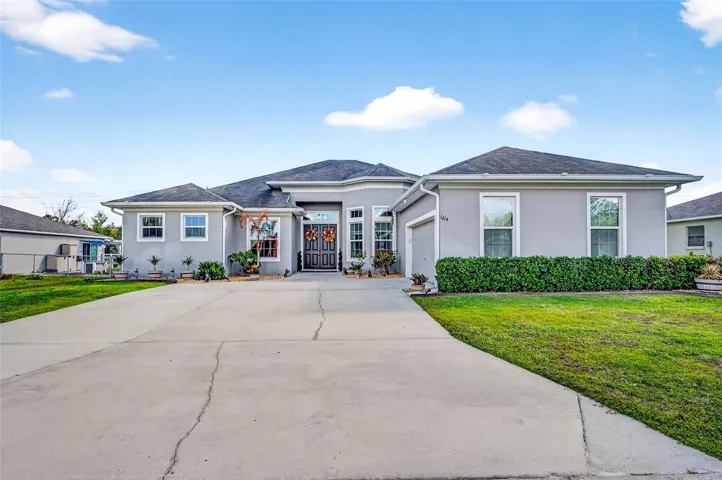 Front view of home