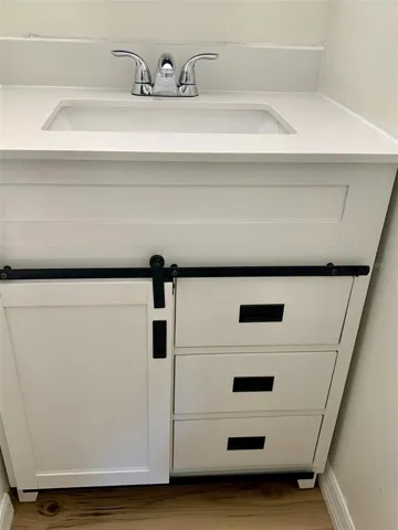 New vanity