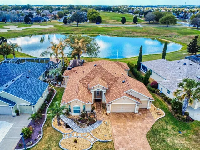 Water & Championship Golf Course View