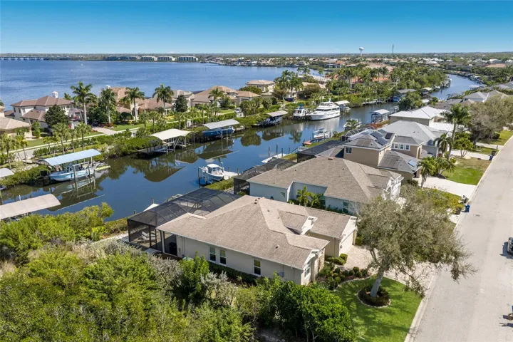 Saltwater canal Direct access to open water