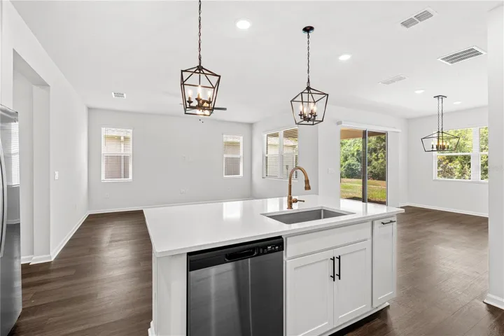 Open Concept view from Kitchen