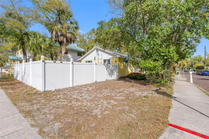 Newer Vinyl fence