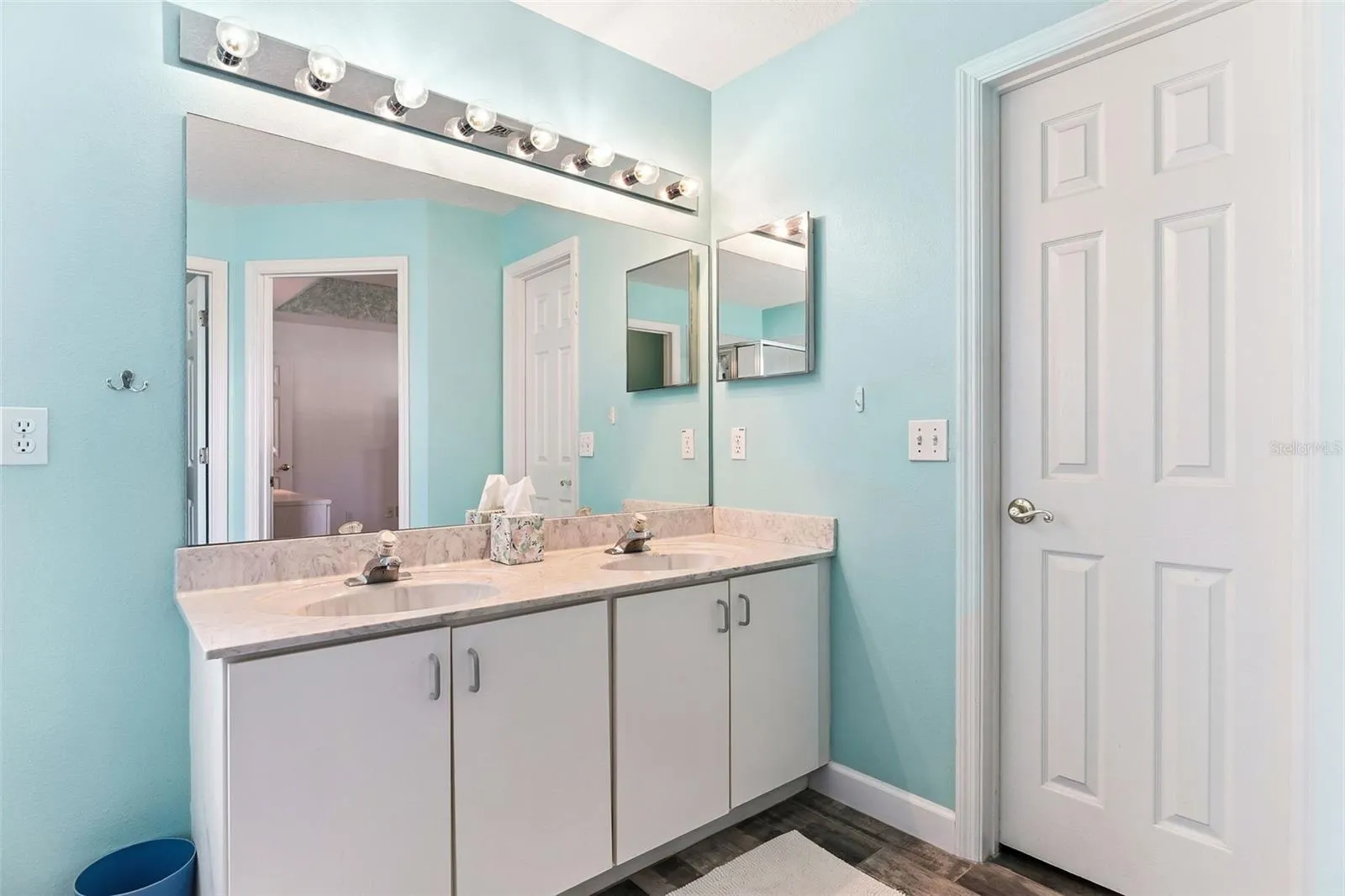 Master Suite Bathroom on First Floor with Large Walk-In Closet